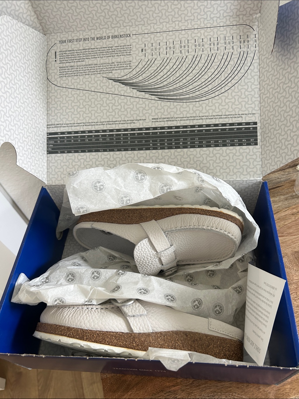Birkenstock White Leather Buckley Clog